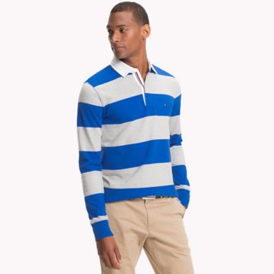 tommy hilfiger crest rugby shirt
