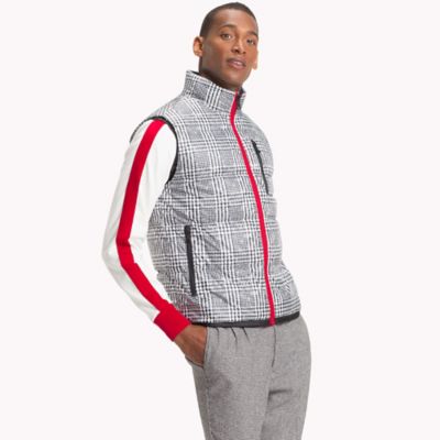 tommy hilfiger plaid vest