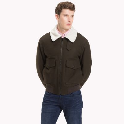 tommy hilfiger wool jacket