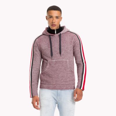 tommy jeans striped sweatshirt