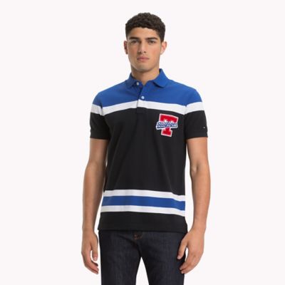 tommy hilfiger colorblock polo