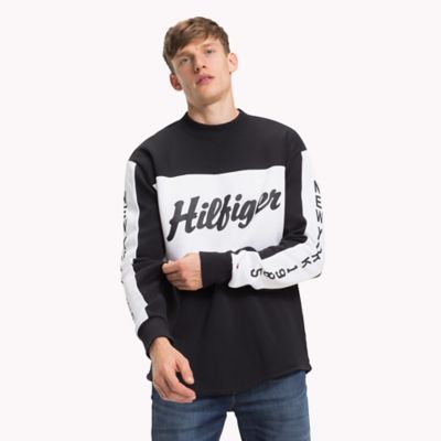 tommy hilfiger hockey sweatshirt