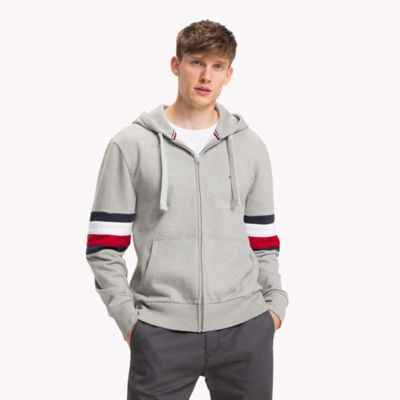 tommy zip sweatshirt