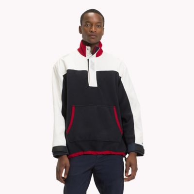 tommy jeans colorblock popover