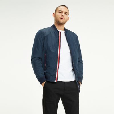 tommy jeans tech padded bomber jacket