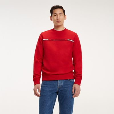 tommy jeans clean logo sweatshirt