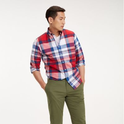 tommy hilfiger poplin shirt