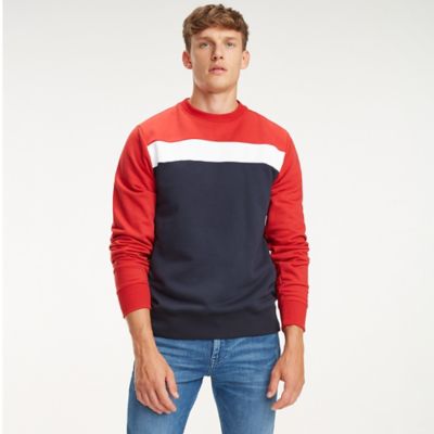 tommy hilfiger colorblock sweatshirt