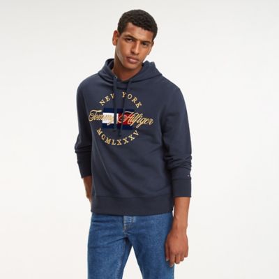 tommy hilfiger icon embroidered hoodie