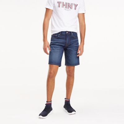 tommy hilfiger mens denim shorts