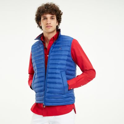 tommy hilfiger blue vest