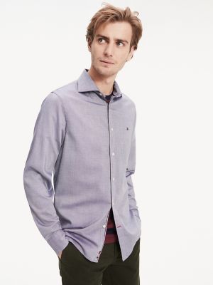 tommy jeans stretch slim fit shirt