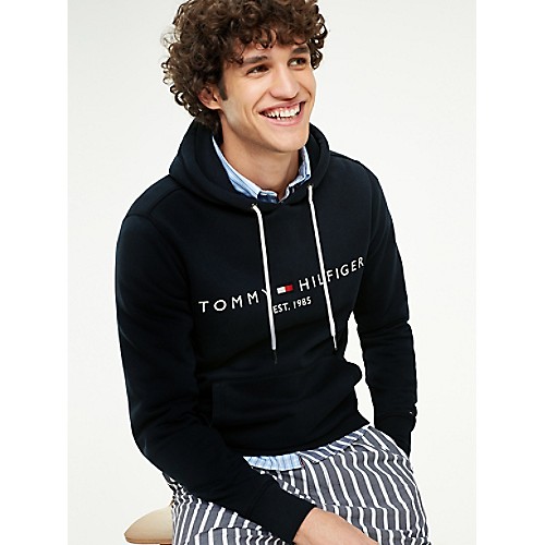 Tommy Hilfiger Mens Organic Cotton Blend Zip Through Sweater 