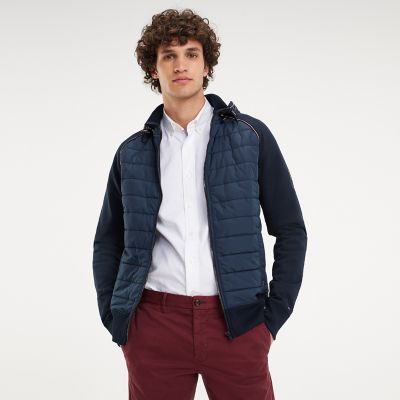 tommy hilfiger mix hooded jacket