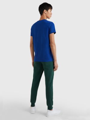 Slim Fit Premium Stretch T-Shirt, Midnight Blue.