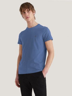 USA | Slim T-Shirt Stretch Tommy Premium Fit Hilfiger
