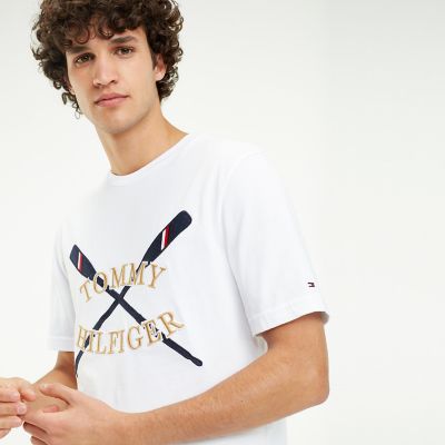 Organic Cotton Rowing T-Shirt | Tommy 