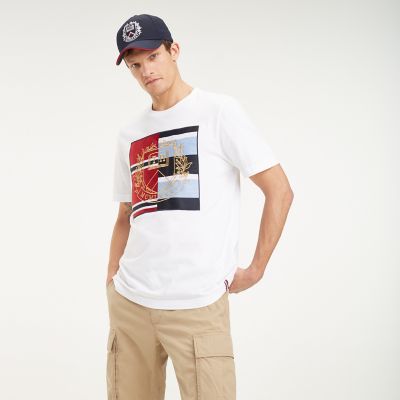 tommy crest t shirt