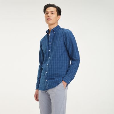 tommy hilfiger men's shirts sale