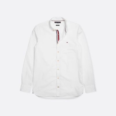 tommy hilfiger poplin shirt