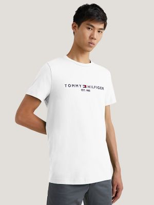 tommy hilfiger white tee shirt