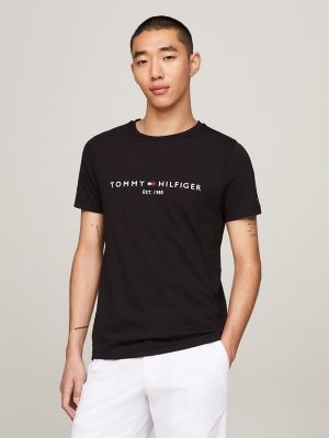 CAMISETA TOMMY HILFIGER MASCULINA PRINT LOGO_THMW0MW30056 - CAMISETA TOMMY  HILFIGER MASCULINA PRINT LOGO - TOMMY HILFIGER