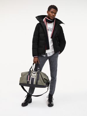 tommy hooded down jacket