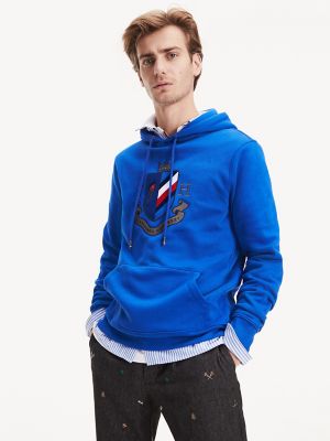 tommy jeans crest hoodie