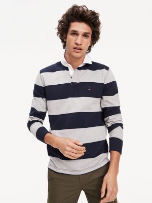 mens tommy hilfiger long sleeve polo