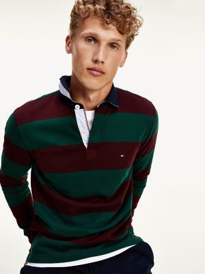 tommy hilfiger rugby stripe jacket