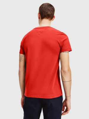 Embroidered Tommy Logo T-Shirt, Empire Flame