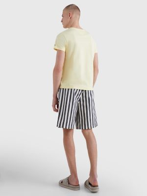 Embroidered Tommy Logo T-Shirt, Yellow Mist