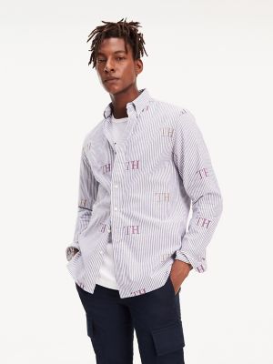 tommy hilfiger poplin shirt