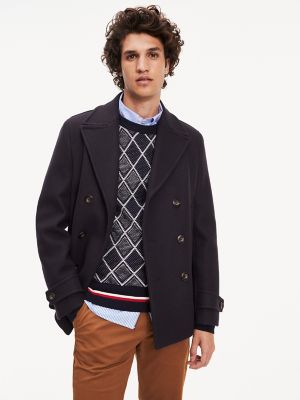 tommy hilfiger short peacoat