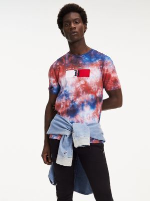 tie dye tommy hilfiger shirt