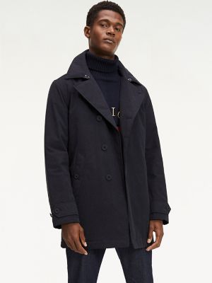 modern hooded coat tommy