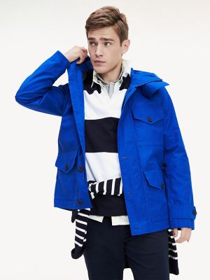 mens parka jacket tommy hilfiger