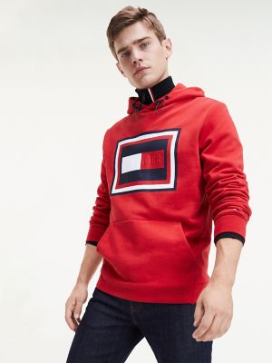 flag hoodie tommy hilfiger