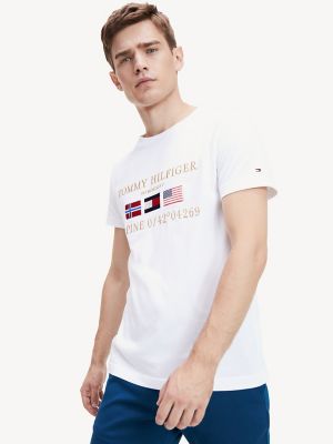 Organic Cotton Flag Logo T-Shirt 