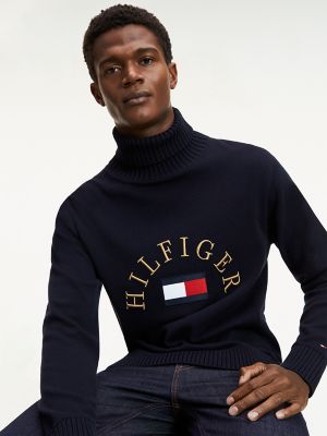 tommy hilfiger turtleneck jacket