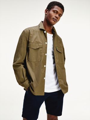 Regular Fit Utility Overshirt | Tommy 