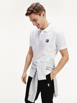 tommy badge polo