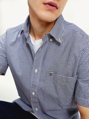 tommy hilfiger gingham check shirt