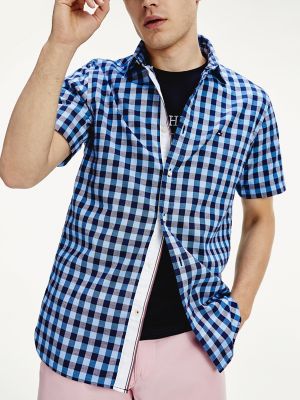 tommy hilfiger gingham check shirt