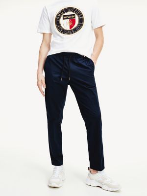 tapered cut trousers