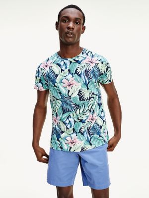 tommy hilfiger turquoise shirt