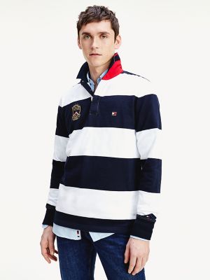 tommy hilfiger crest rugby shirt