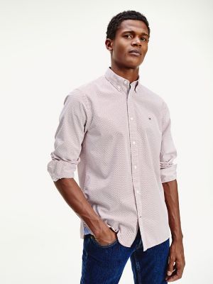 tommy hilfiger poplin shirt