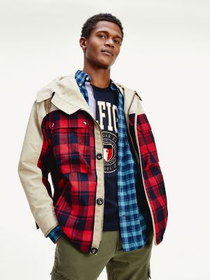 tommy hilfiger tech hooded jacket