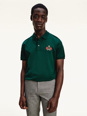 Icon Regular Fit Crest Polo | Tommy 